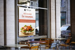 affiche personnalisée vitrine