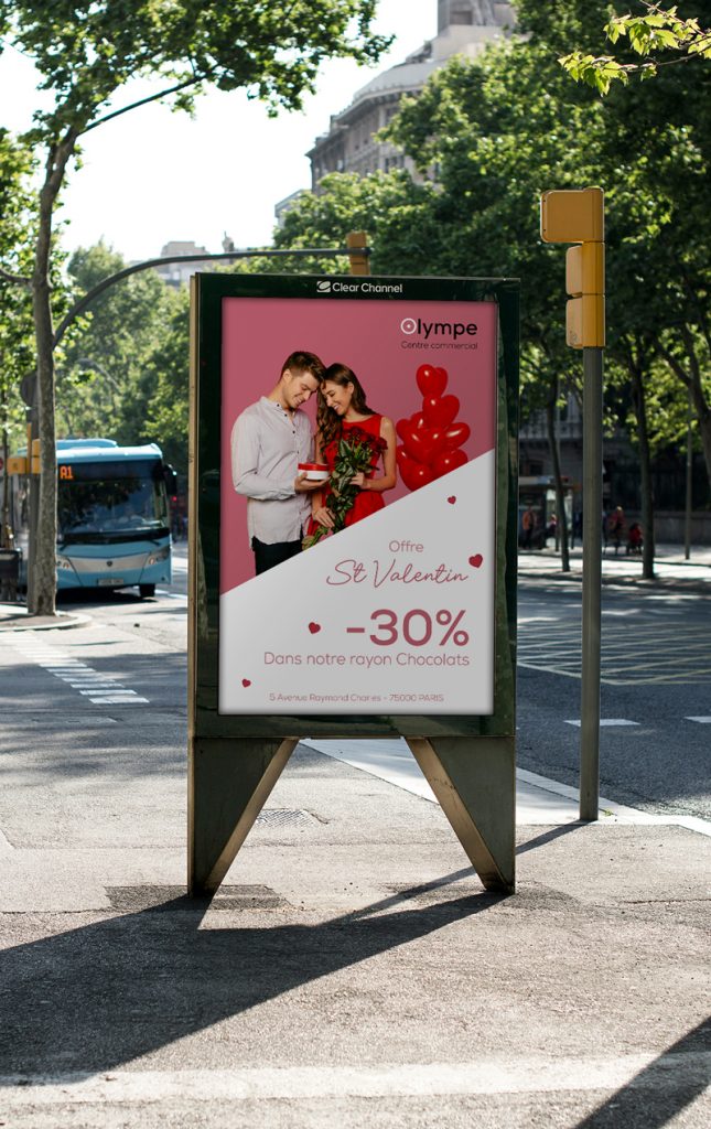 impression affiche pas cher saint-valentin