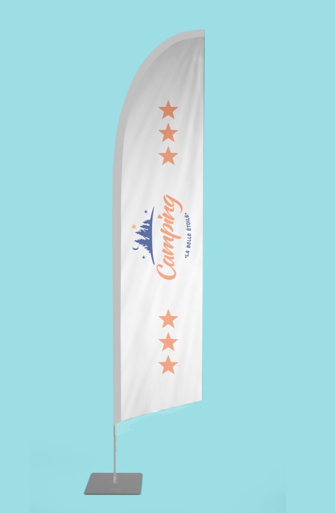 impression beachflag pas cher