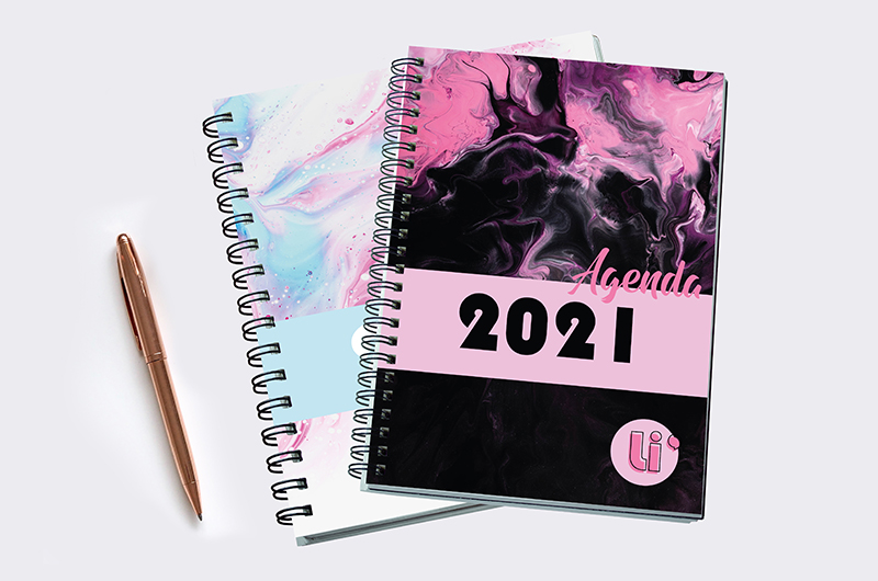 impression agenda personnalisé