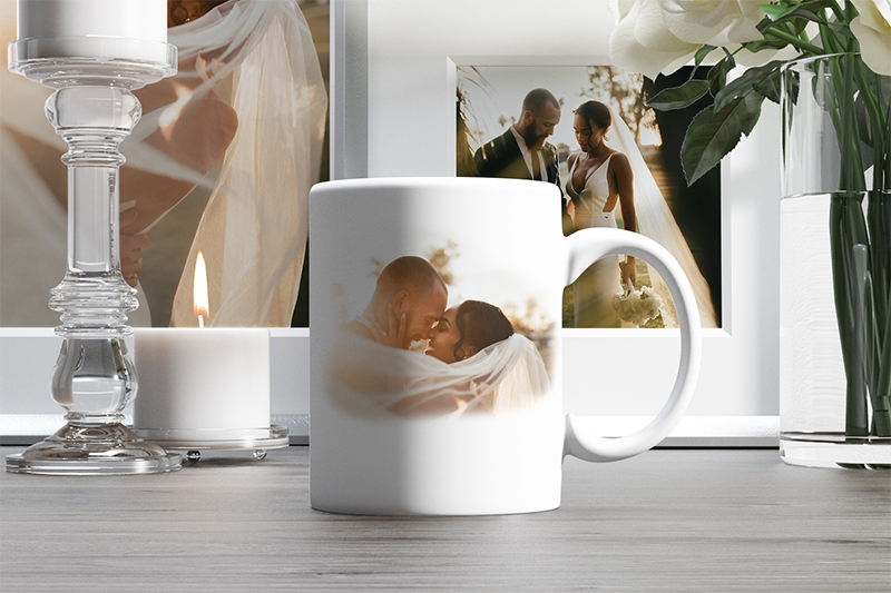 mug comme goodies lors d'un mariage