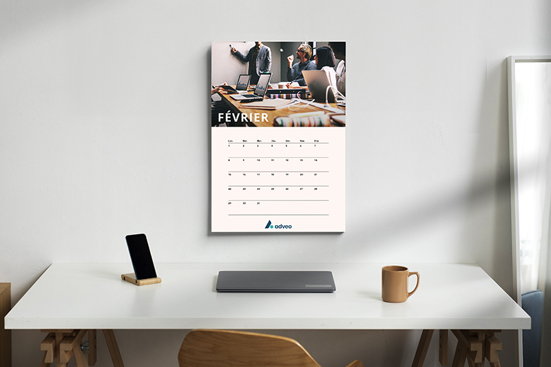 Réussir son calendrier mural encollé en 6 étapes