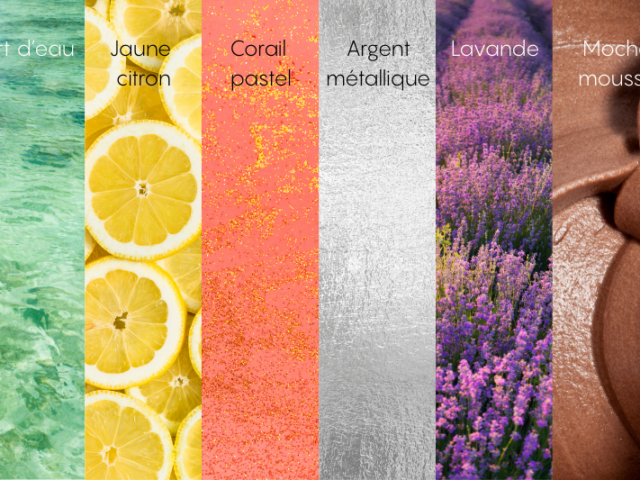 Quelles sont les couleurs tendances pour une palette printanière éclatante ?