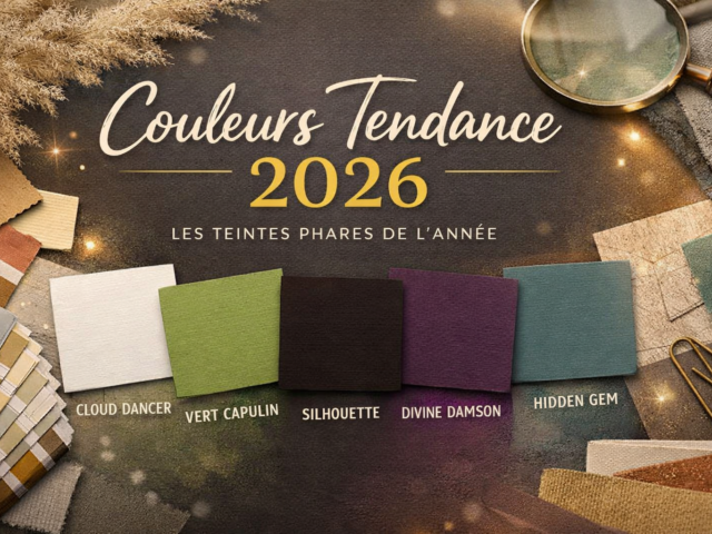 Quelles sont les couleurs qui vont marquer l&rsquo;ann&eacute;e 2026&nbsp;?