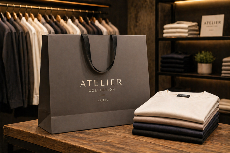 sac haut de gamme utilisé pour des périodes comme les soldes